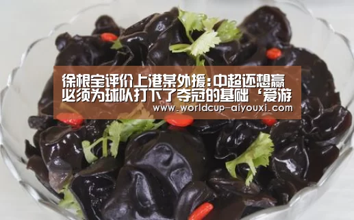徐根宝评价上港某外援:中超还想赢必须为球队打下了夺冠的基础‘爱游戏直播’(图3) 爱游戏官网